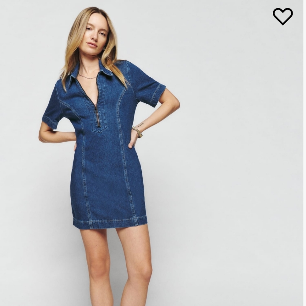 Reformation Loeb mini dress size 12
